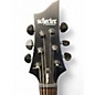 Used Schecter Guitar Research DIAMOD SERIES DAMIEN EDITION Black Solid Body Electric Guitar