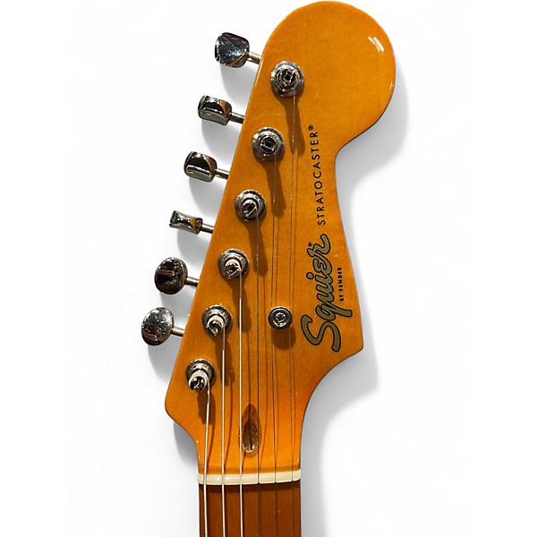 Used Squier Classic Vibe 1950S Stratocaster Trans Blonde Solid Body Electric Guitar