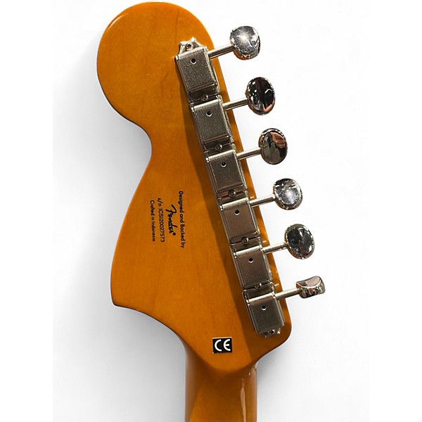 Used Squier CLASSIC VIBE 70'S STRATOCASTER HSS JET BLACK Solid Body Electric Guitar