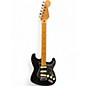 Used 1996 Fender Standard Stratocaster BLACK Solid Body Electric Guitar thumbnail