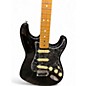 Used 1996 Fender Standard Stratocaster BLACK Solid Body Electric Guitar
