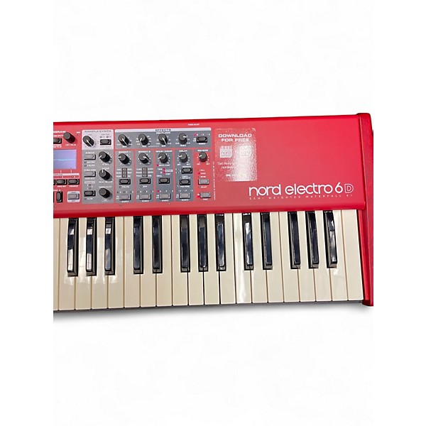 Used Nord Nord Electro 6D w/ red cover Keyboard Workstation