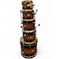 Used PDP by DW 5 Piece PLATINUM MAPLE Tobacco Burst Drum Kit thumbnail