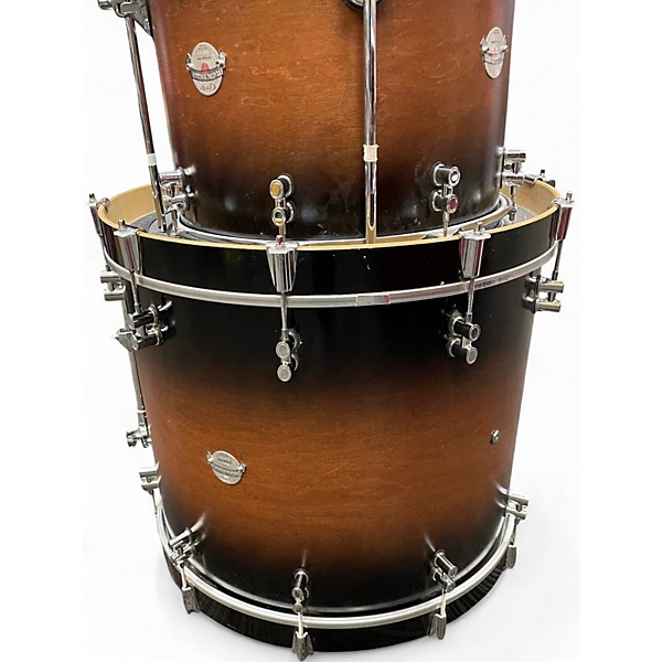 Used PDP by DW 5 Piece PLATINUM MAPLE Tobacco Burst Drum Kit