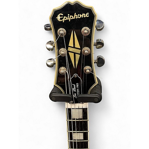 Used Epiphone Les Paul Custom Pro Inverness Green Solid Body Electric Guitar