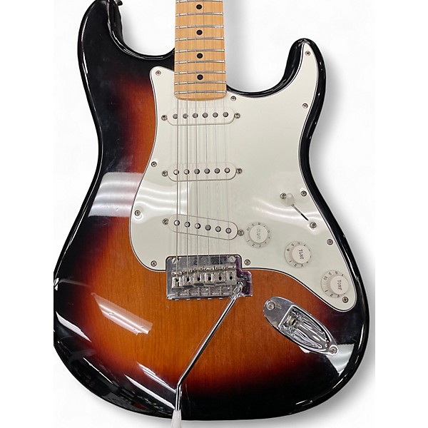 Used Fender Player Stratocaster Sunburst Solid Body Electric Guitar