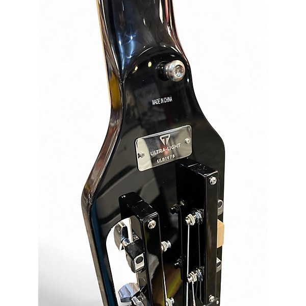 Used Traveler Guitar Ultra-Light Electric Travel Bass Black Electric Bass Guitar