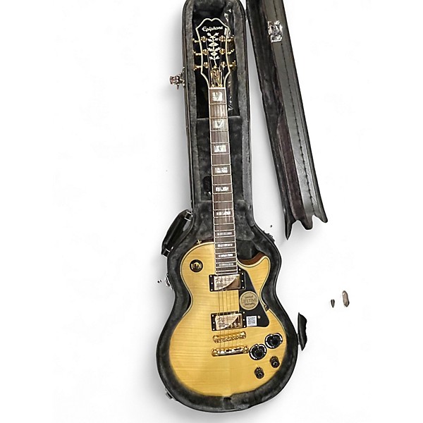 Used Epiphone LES PAUL 100 Natural Solid Body Electric Guitar