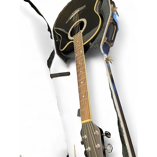 Used Ovation GC057M-5 Celebrity Black Acoustic Electric Guitar