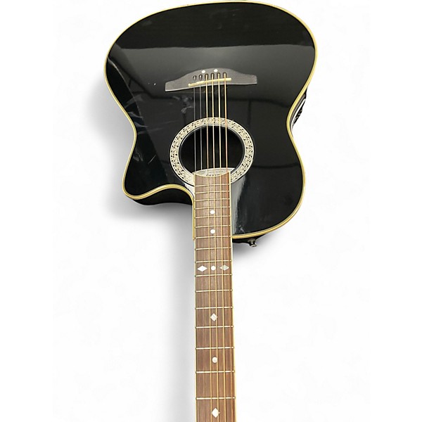 Used Ovation GC057M-5 Celebrity Black Acoustic Electric Guitar