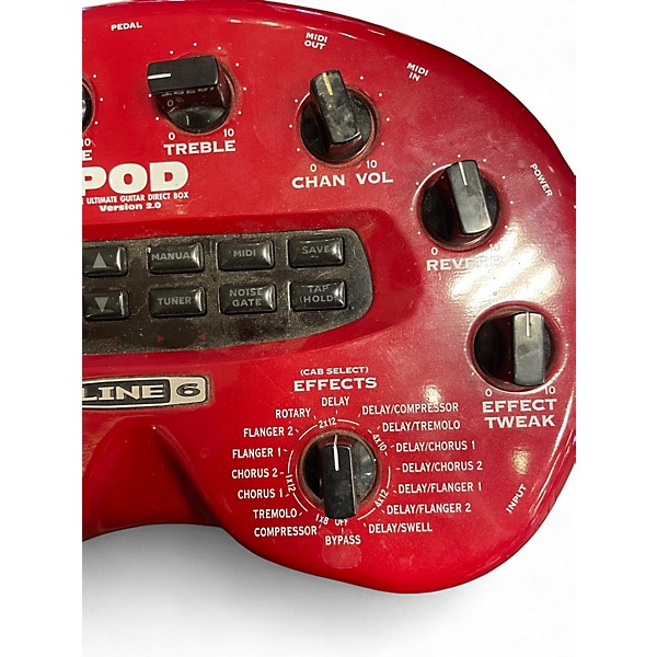 Used Line 6 Pod 2.0 Amp Modeler Effect Processor