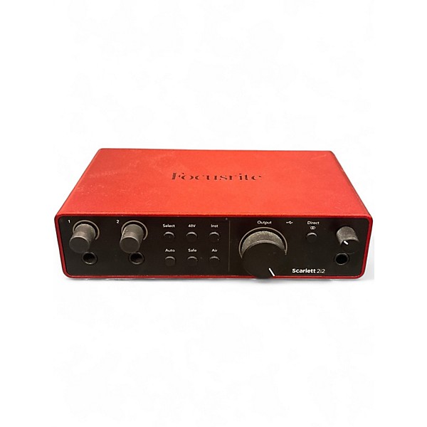 Used Focusrite SCARLETT 2I2 STUDIO 4TH GEN Audio Interface