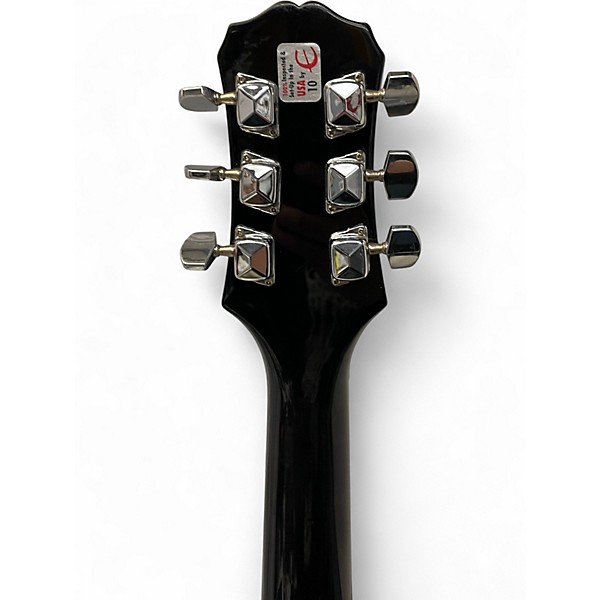 Used 2000s Epiphone Les Paul Special Black Solid Body Electric Guitar