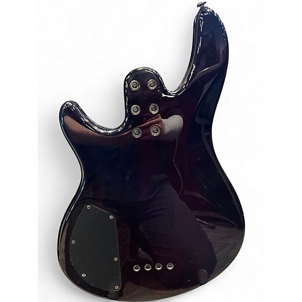 Used Schecter Guitar Research Raiden Special 4 String red burst Electric Bass Guitar