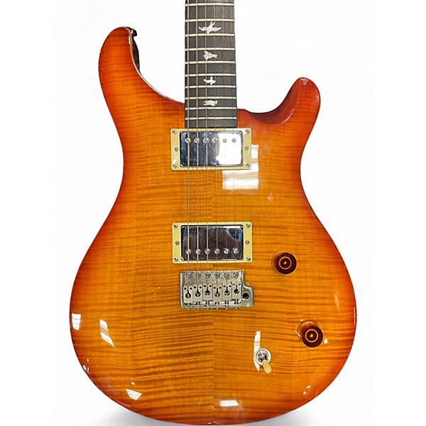 Used PRS SE Custom 22 Honey Burst Solid Body Electric Guitar