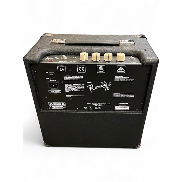 Used Fender Rumble 15 15W 1X8 Bass Combo Amp