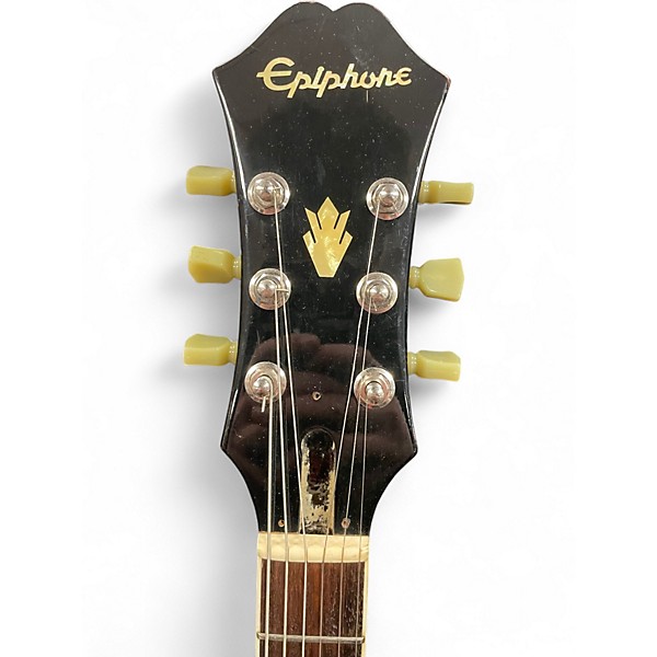 Used Epiphone 1995 Riviera Sunburst Hollow Body Electric Guitar