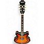 Used Epiphone 1995 Riviera Sunburst Hollow Body Electric Guitar