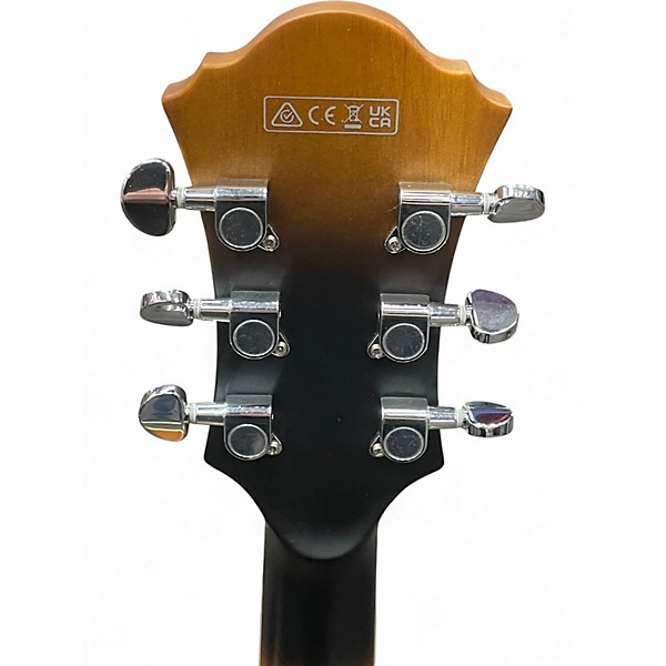 Used Ibanez A55LTF Tobacco Flat Hollow Body Electric Guitar