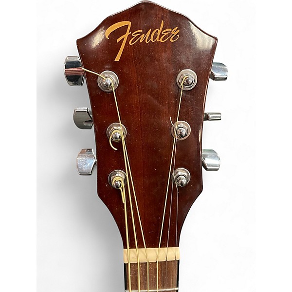 Used Fender FA135CE Concert Natural Acoustic Electric Guitar