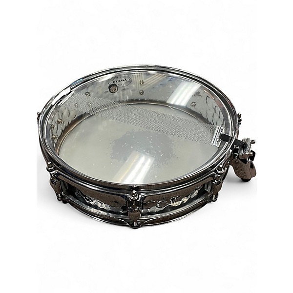 Used TAMA 13X3 HAND HAMMERED PICCOLO SNARE STEEL Drum