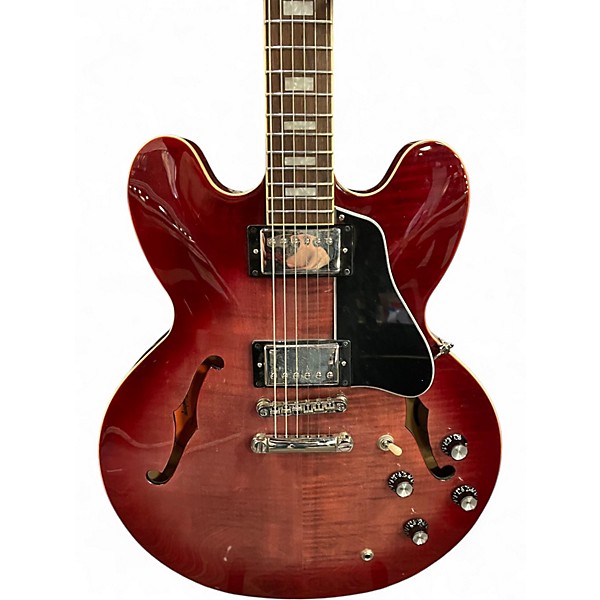 Used Epiphone ES335 red fade Hollow Body Electric Guitar