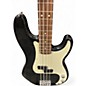 Used Fender Standard Precision Bass Black Electric Bass Guitar
