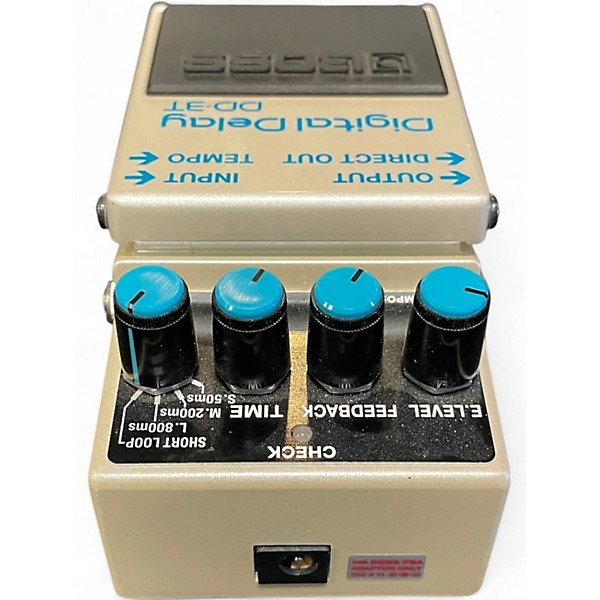 Used BOSS DD3T Effect Pedal