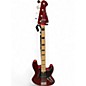 Used Lowend LEJ Classic 4 Cherry Electric Bass Guitar thumbnail