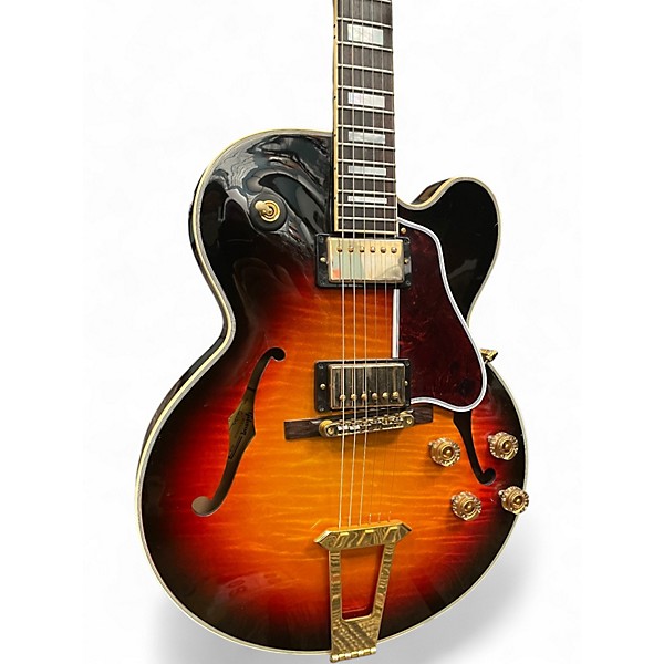 Used 2018 Gibson Custom ES275 Sunset Burst Hollow Body Electric Guitar