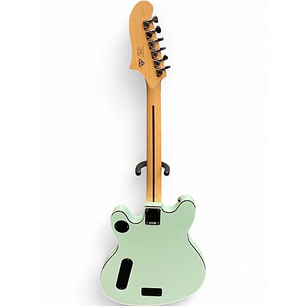 Used Squier Contemporary Active Starcaster Seafoam Green Hollow Body Electric Guitar