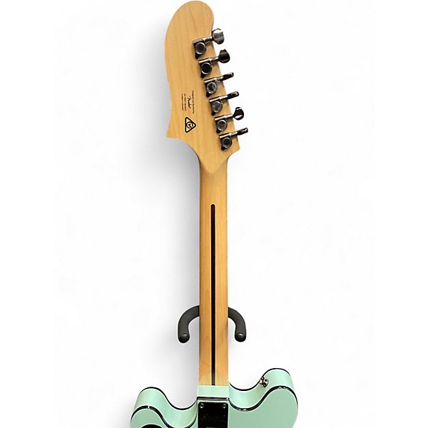 Used Squier Contemporary Active Starcaster Seafoam Green Hollow Body Electric Guitar