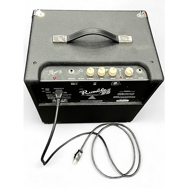 Used Fender Rumble 25 25W 1x8 Bass Combo Amp
