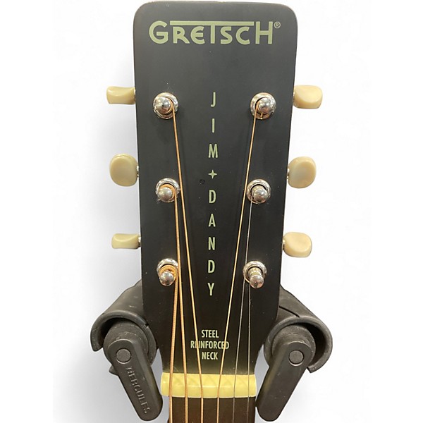 Used Gretsch Guitars JIM DANDY DELTOLUXE PARLOR Black Acoustic Guitar