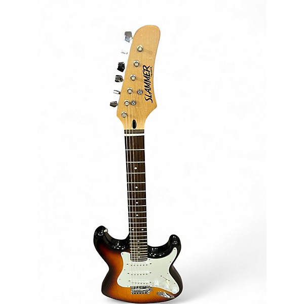 Used Hamer Slammer Sunburst Solid Body Electric Guitar