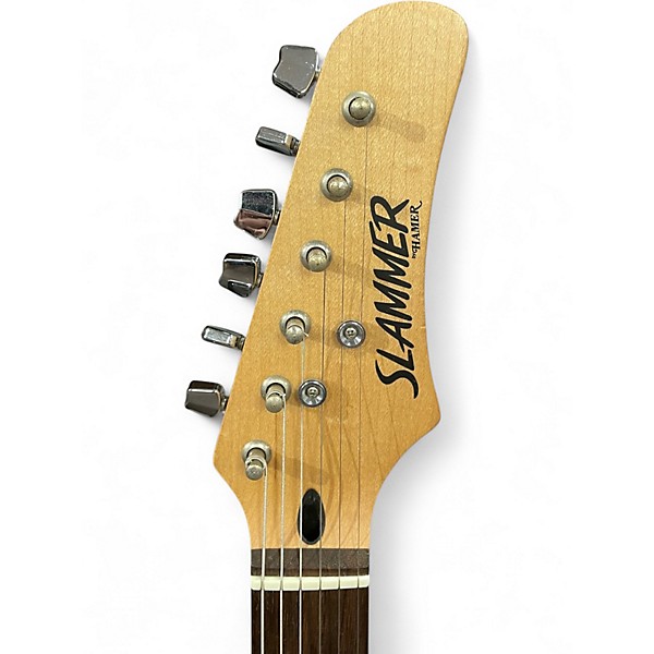 Used Hamer Slammer Sunburst Solid Body Electric Guitar