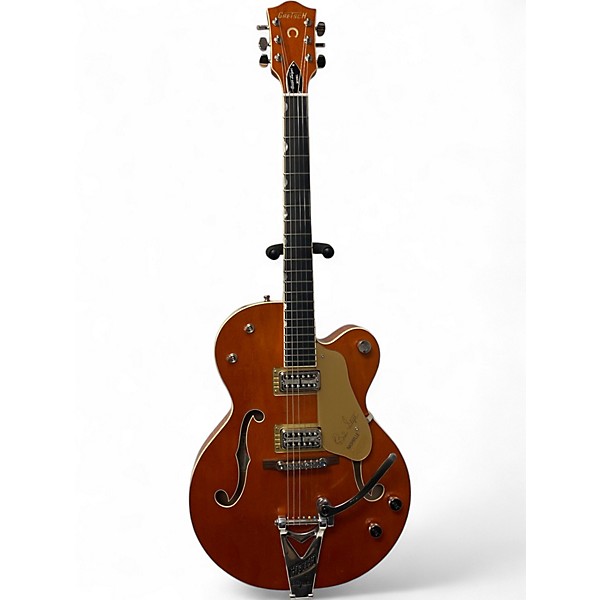 Used Gretsch Guitars G6120T BNSV Brian Setzer Signature Smoke Orange Hollow Body Electric Guitar