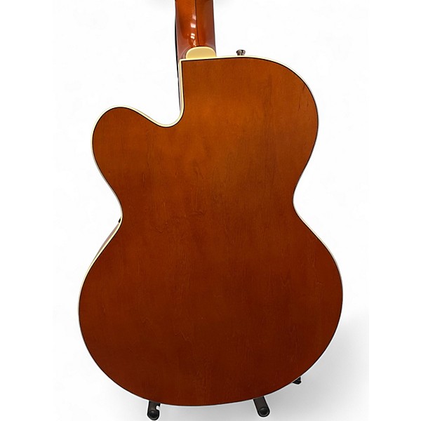 Used Gretsch Guitars G6120T BNSV Brian Setzer Signature Smoke Orange Hollow Body Electric Guitar