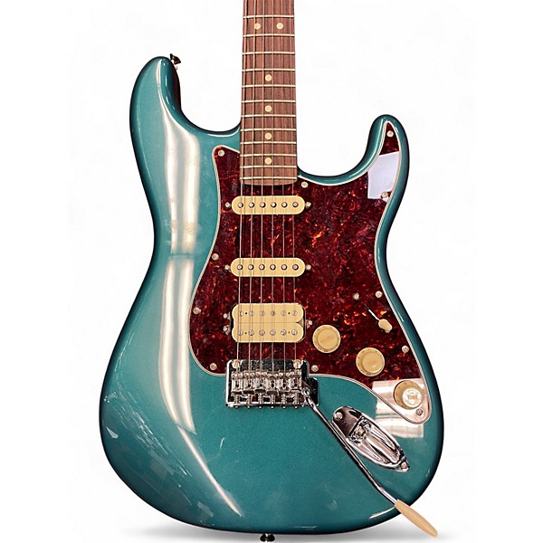 Used Fender Classic Player II HSS Ocean Turquoise Solid Body Electric Guitar