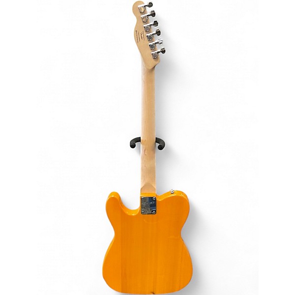 Used Indio Tele Retro Classic Yellow Solid Body Electric Guitar