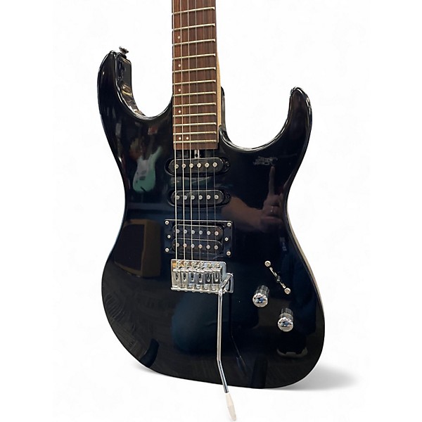 Used Washburn X Series Black Solid Body Electric Guitar