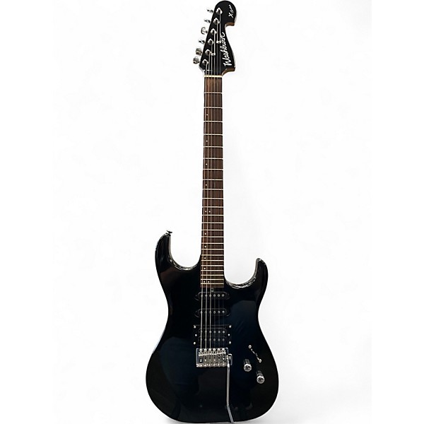Used Washburn X Series Black Solid Body Electric Guitar