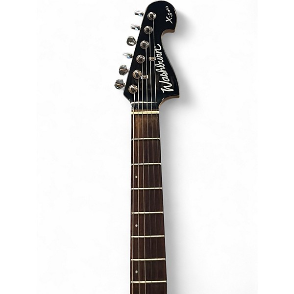 Used Washburn X Series Black Solid Body Electric Guitar
