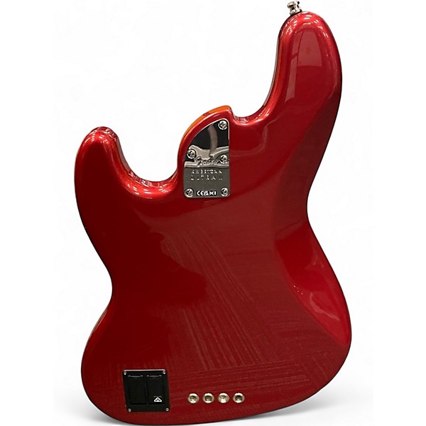 Used Fender AMERICAN ULTRA II JAZZ BASS SINISTER RED Electric Bass Guitar