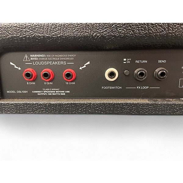 Used Marshall DSL100H 100W Tube Guitar Amp Head