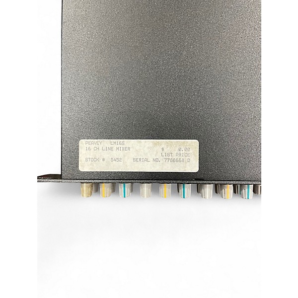 Used Peavey LM16S 16 Channel Stereo Line Mixer Line Mixer