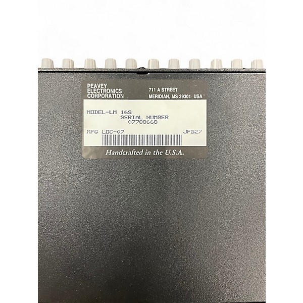 Used Peavey LM16S 16 Channel Stereo Line Mixer Line Mixer