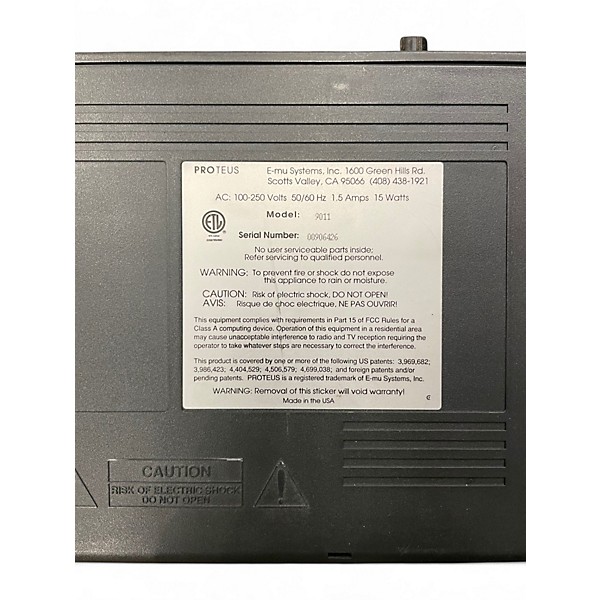 Used E-mu Proteus 1 16-bit Multi-timbral Digital Sound Module Sound Module