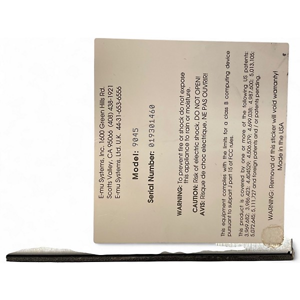 Used E-mu Vintage Keys Classic Analog Keyboards Sound Module