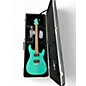 Used Schecter Guitar Research C-6 DELUXE AQUA Solid Body Electric Guitar